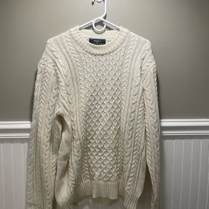 Cream sweater